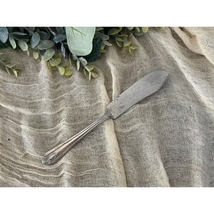 Butter‎ Knife R.C. Co Metro plate Metropolitan flat master silverplate vintage